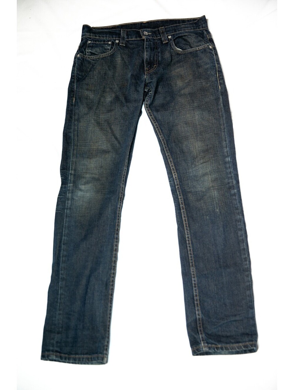 Levi's 511 Jeans Slim Straight Dark Blue Wash Men's Size 31" by 32"